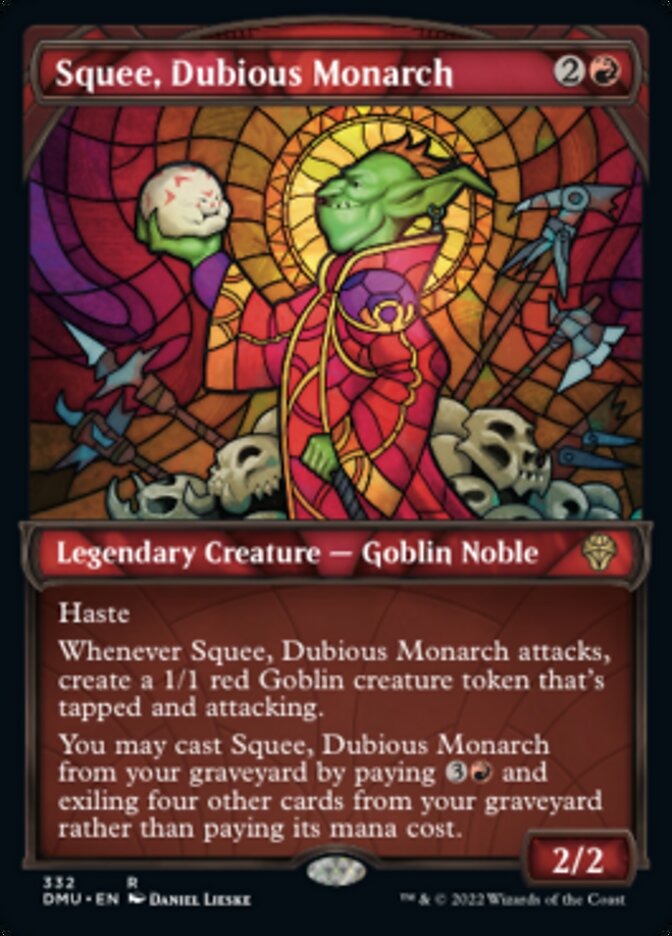 Squee, Dubious Monarch (Showcase Textured) [Dominaria United] | The CG Realm