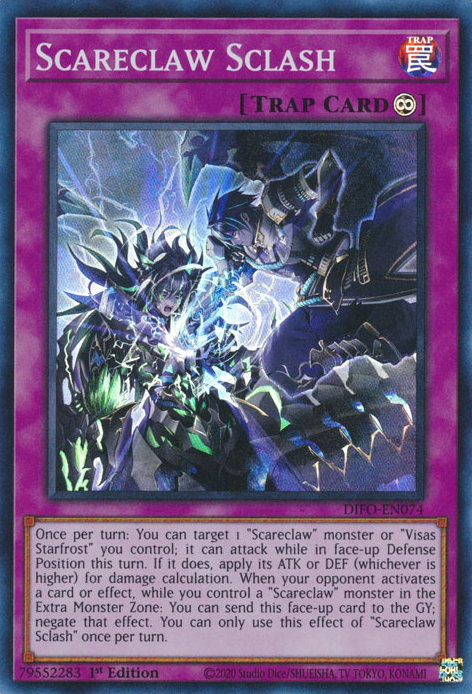 Scareclaw Sclash [DIFO-EN074] Super Rare | The CG Realm