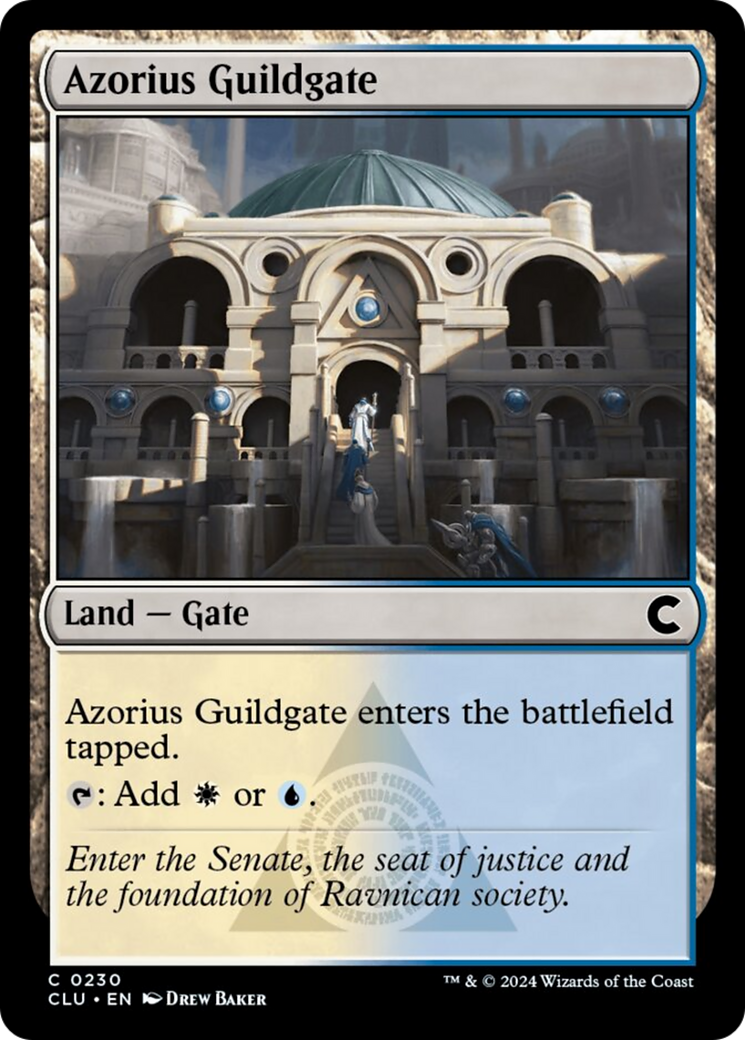 Azorius Guildgate [Ravnica: Clue Edition] | The CG Realm