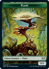 Plant // Saproling Double-Sided Token [Double Masters Tokens] | The CG Realm