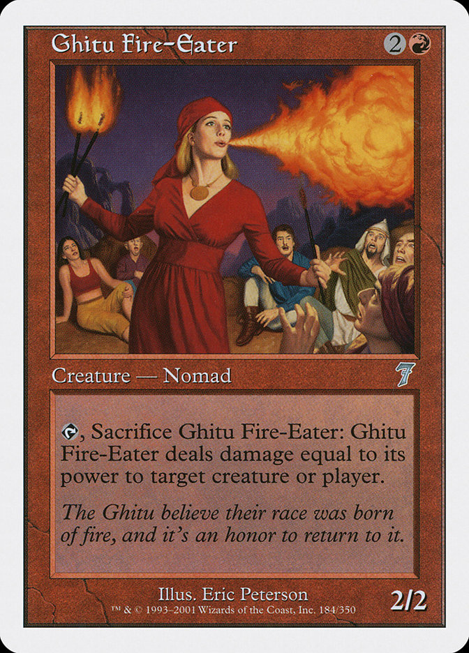 Ghitu Fire-Eater [Seventh Edition] | The CG Realm