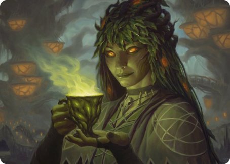 Dina, Soul Steeper Art Card [Strixhaven: School of Mages Art Series] | The CG Realm