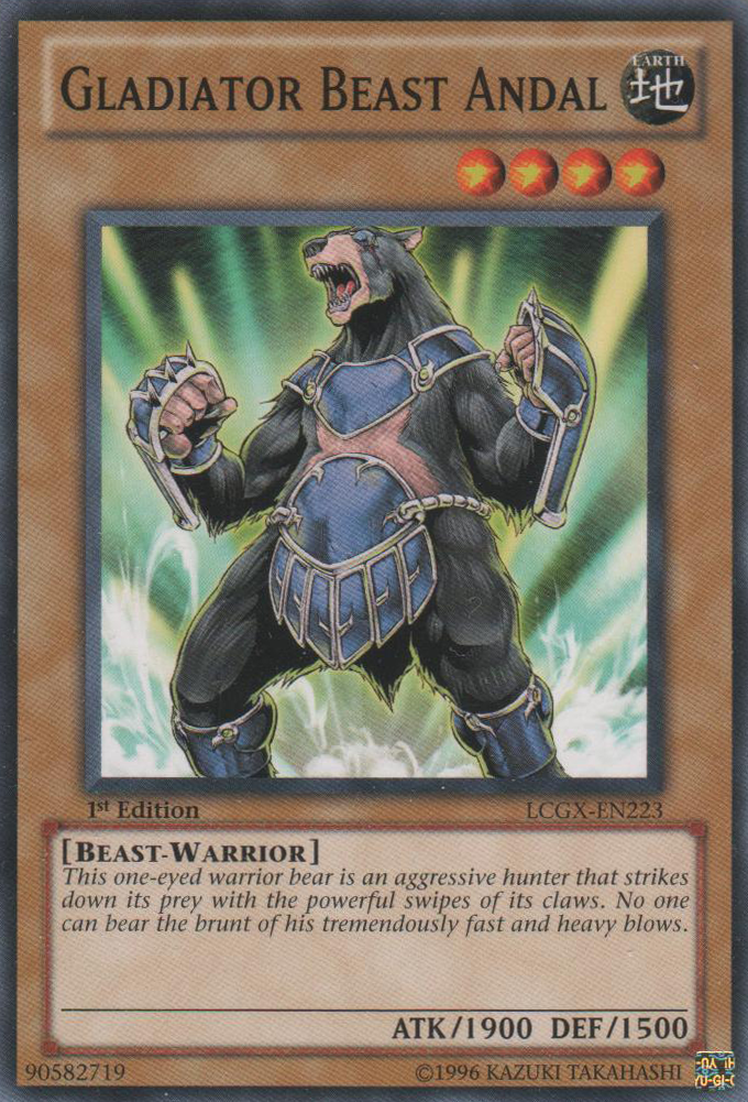 Gladiator Beast Andal [LCGX-EN223] Common | The CG Realm