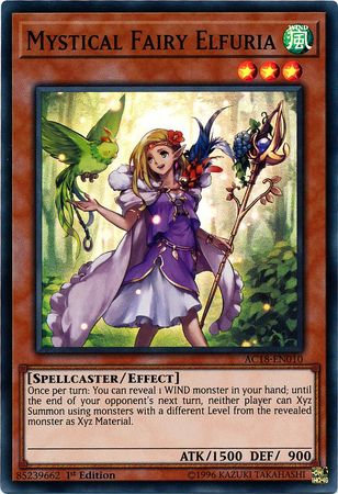 Mystical Fairy Elfuria [AC18-EN010] Super Rare | The CG Realm