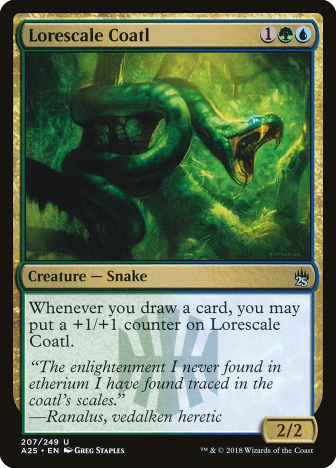 Lorescale Coatl [Masters 25] | The CG Realm