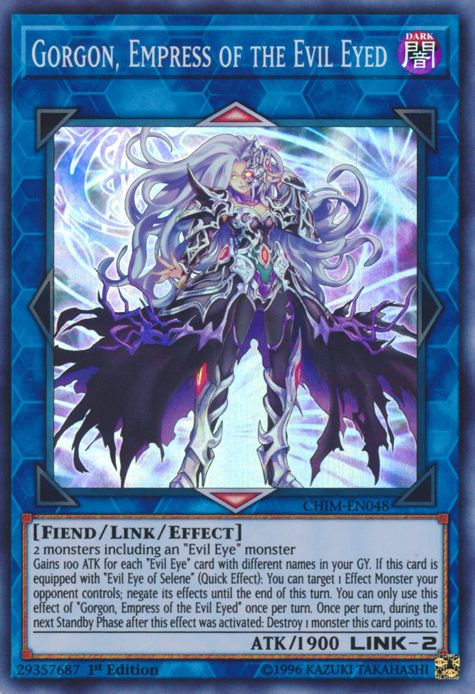 Gorgon, Empress of the Evil Eyed [CHIM-EN048] Super Rare | The CG Realm