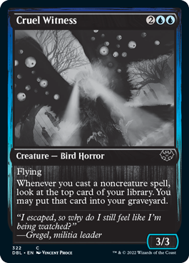 Cruel Witness [Innistrad: Double Feature] | The CG Realm