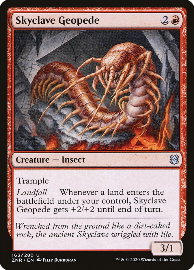 Skyclave Geopede [Zendikar Rising] | The CG Realm