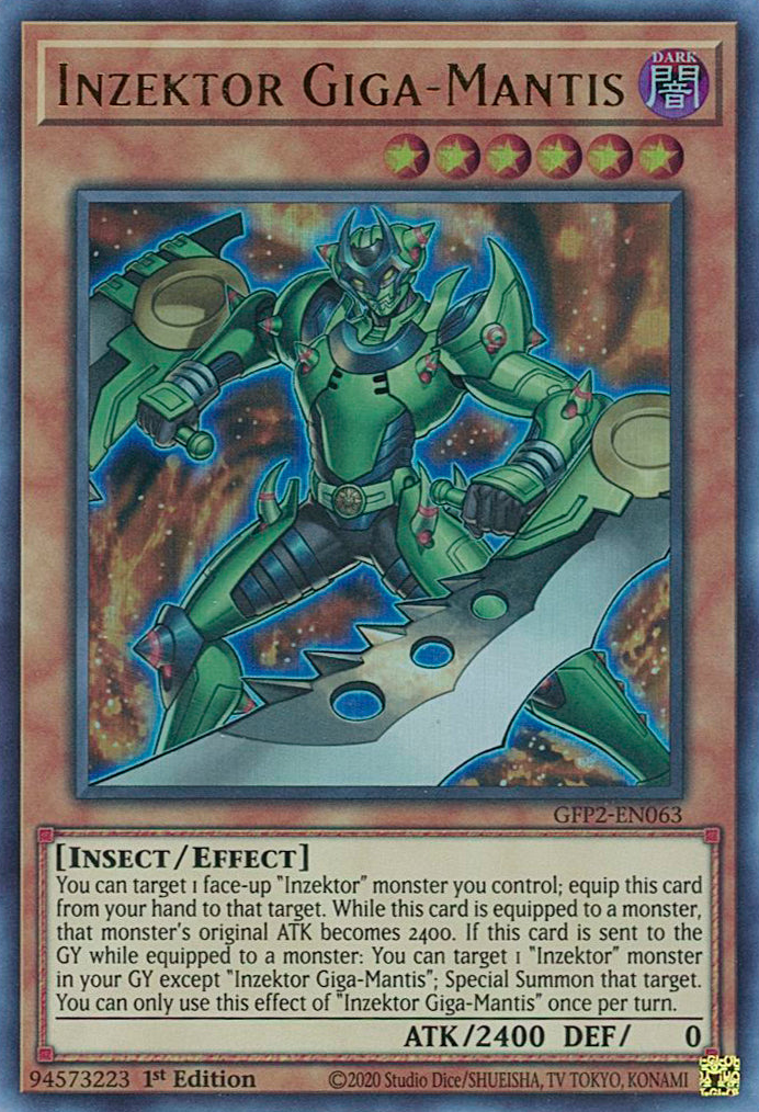 Inzektor Giga-Mantis [GFP2-EN063] Ultra Rare | The CG Realm