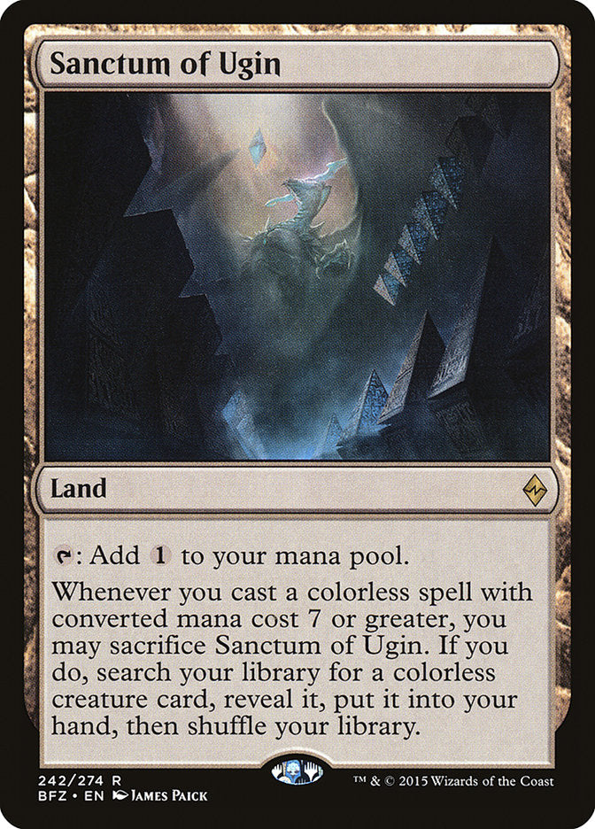 Sanctum of Ugin [Battle for Zendikar] | The CG Realm