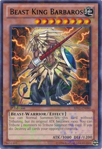 Beast King Barbaros [BP02-EN080] | The CG Realm