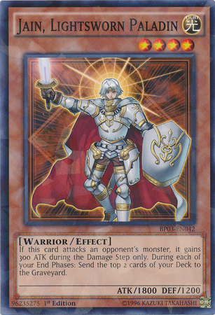 Jain, Lightsworn Paladin [BP03-EN042] Shatterfoil Rare | The CG Realm