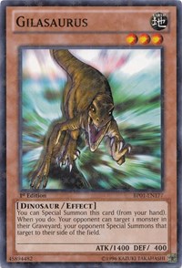 Gilasaurus [BP01-EN177] | The CG Realm