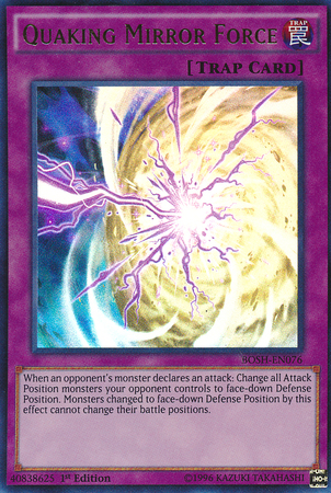 Quaking Mirror Force [BOSH-EN076] Ultra Rare | The CG Realm