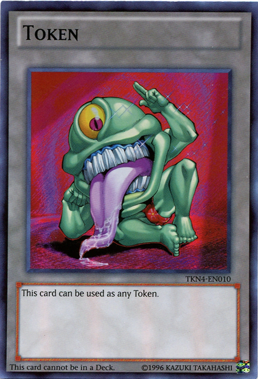 Ojama Token (Green) [TKN4-EN010] Super Rare | The CG Realm