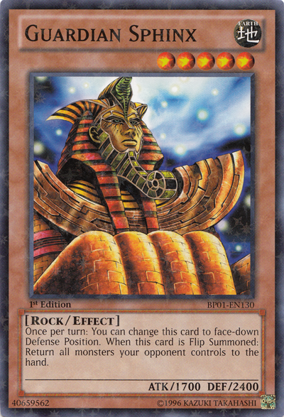 Guardian Sphinx [BP01-EN130] Starfoil Rare | The CG Realm