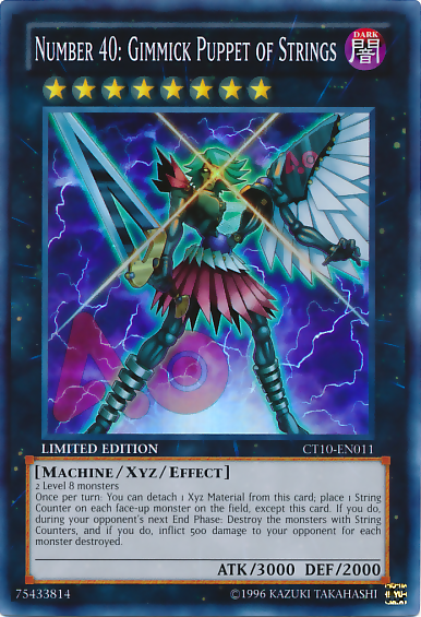 Number 40: Gimmick Puppet of Strings [CT10-EN011] Super Rare | The CG Realm