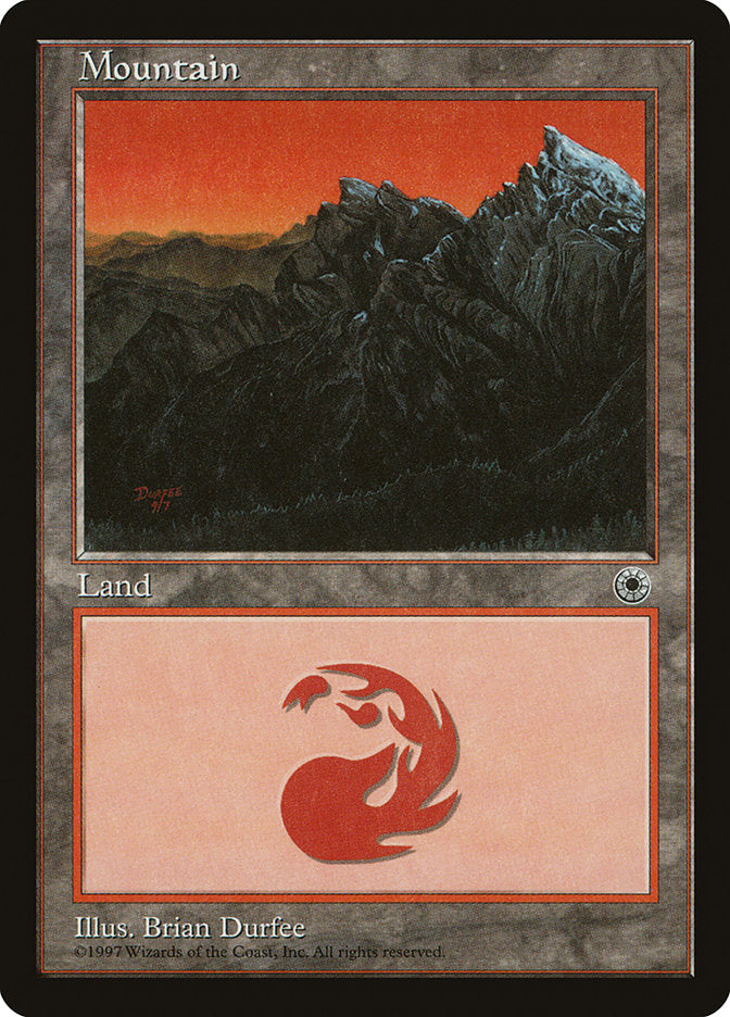 Mountain (9/7 Signature / No Peak on Left) [Portal] | The CG Realm