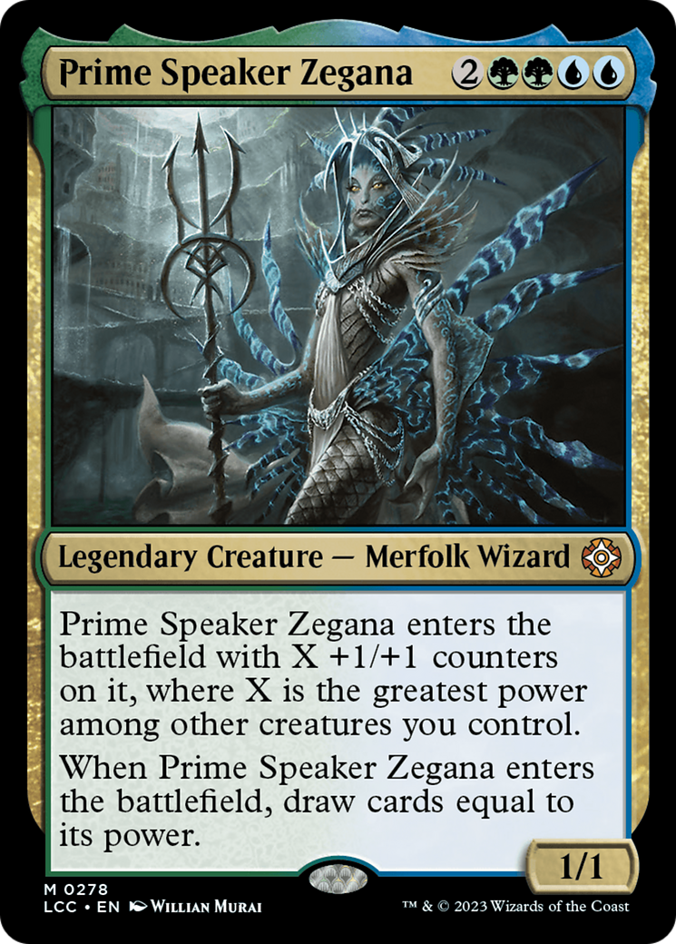 Prime Speaker Zegana [The Lost Caverns of Ixalan Commander] | The CG Realm