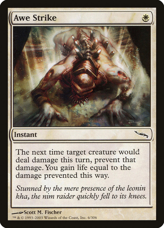 Awe Strike [Mirrodin] | The CG Realm