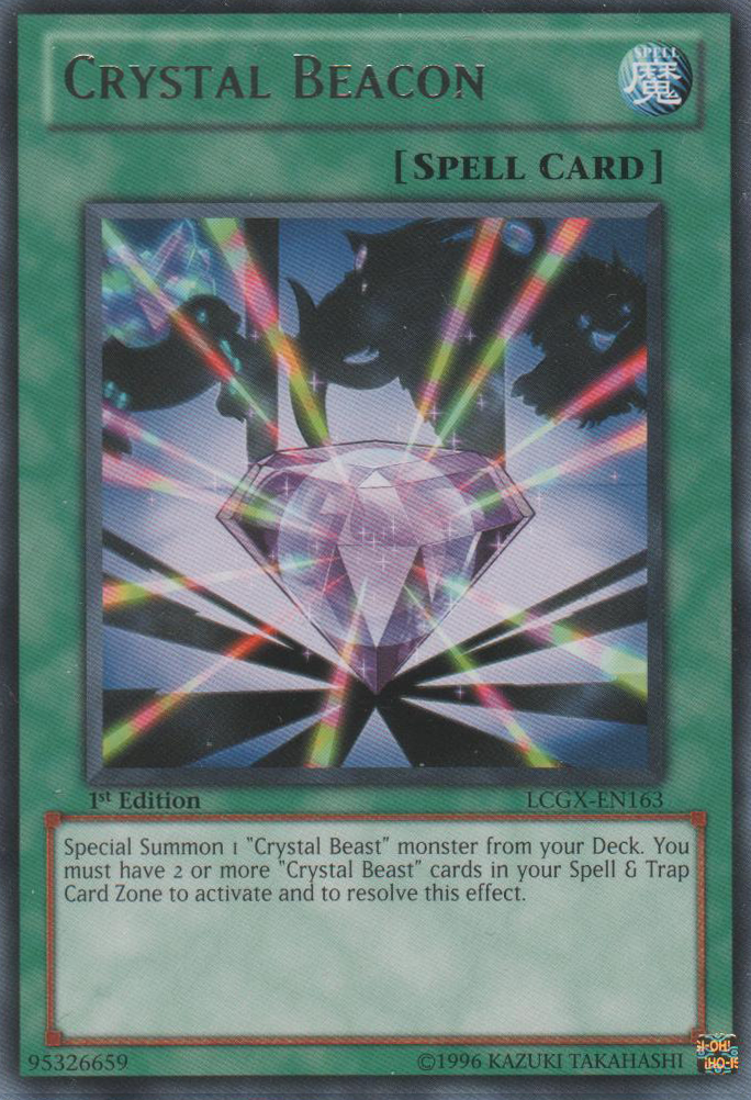 Crystal Beacon [LCGX-EN163] Rare | The CG Realm