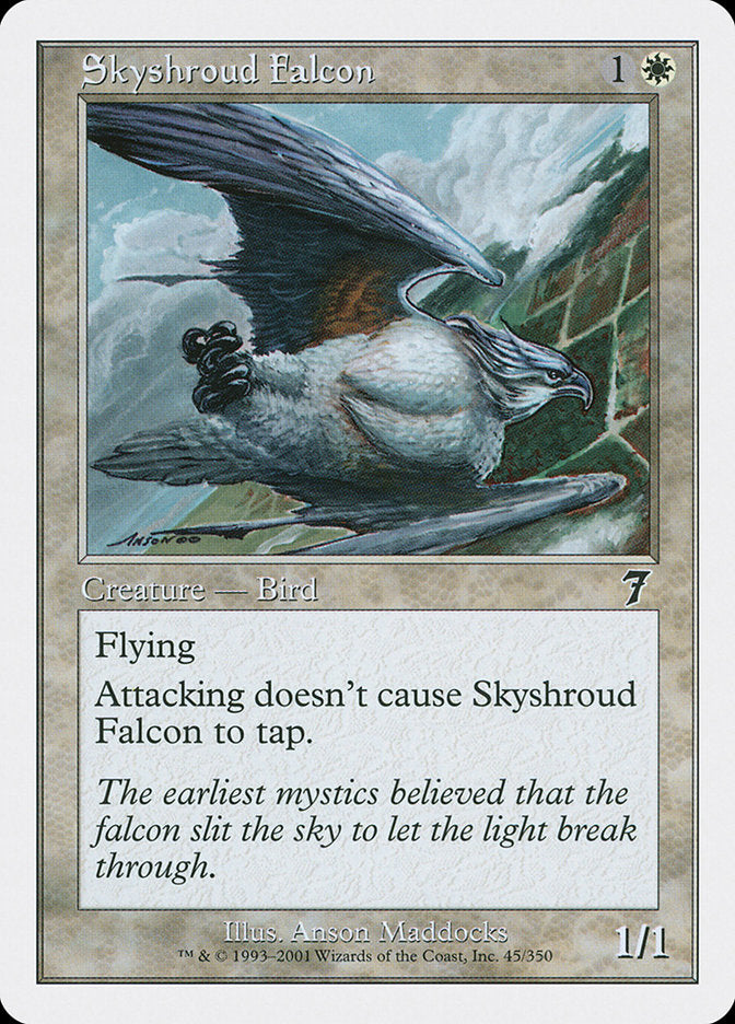 Skyshroud Falcon [Seventh Edition] | The CG Realm