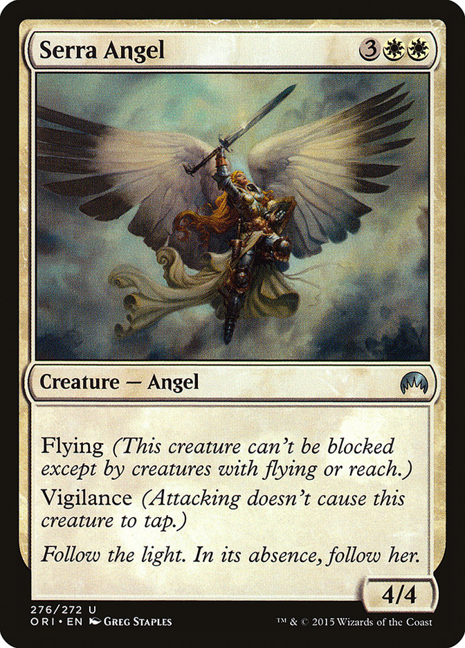 Serra Angel [Magic Origins] | The CG Realm