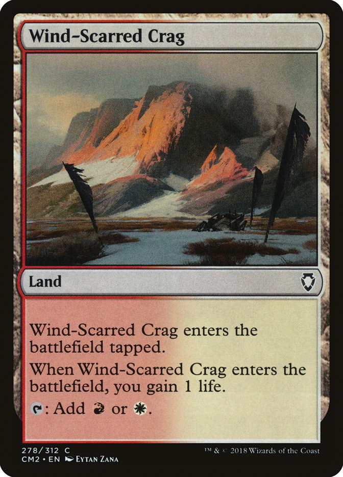 Wind-Scarred Crag [Commander Anthology Volume II] | The CG Realm