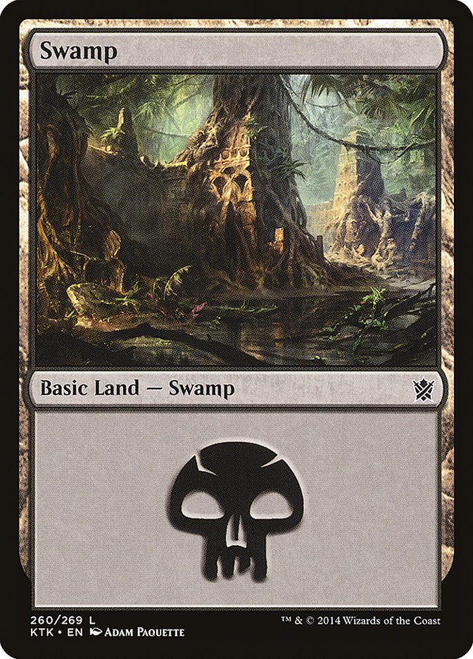 Swamp (260) [Khans of Tarkir] | The CG Realm