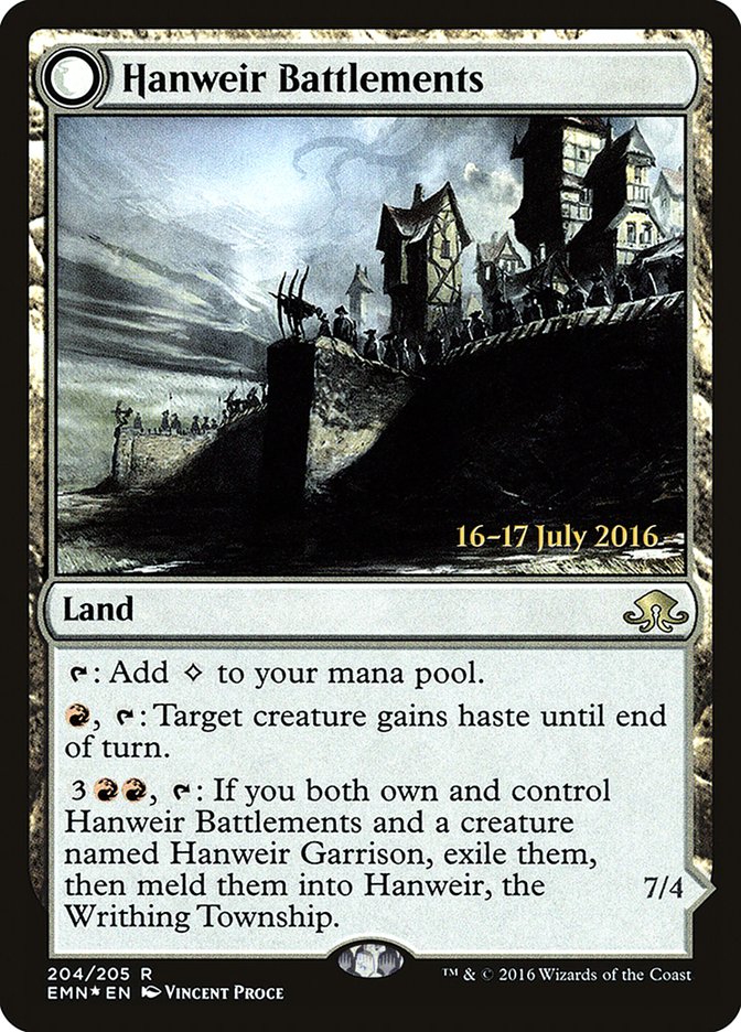 Hanweir Battlements [Eldritch Moon Prerelease Promos] | The CG Realm