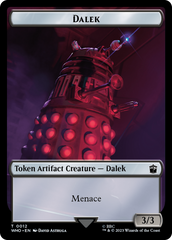 Dalek // Mark of the Rani Double-Sided Token [Doctor Who Tokens] | The CG Realm