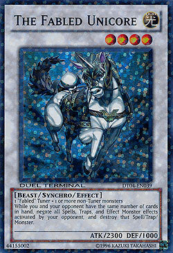 The Fabled Unicore [DT04-EN039] Super Rare | The CG Realm