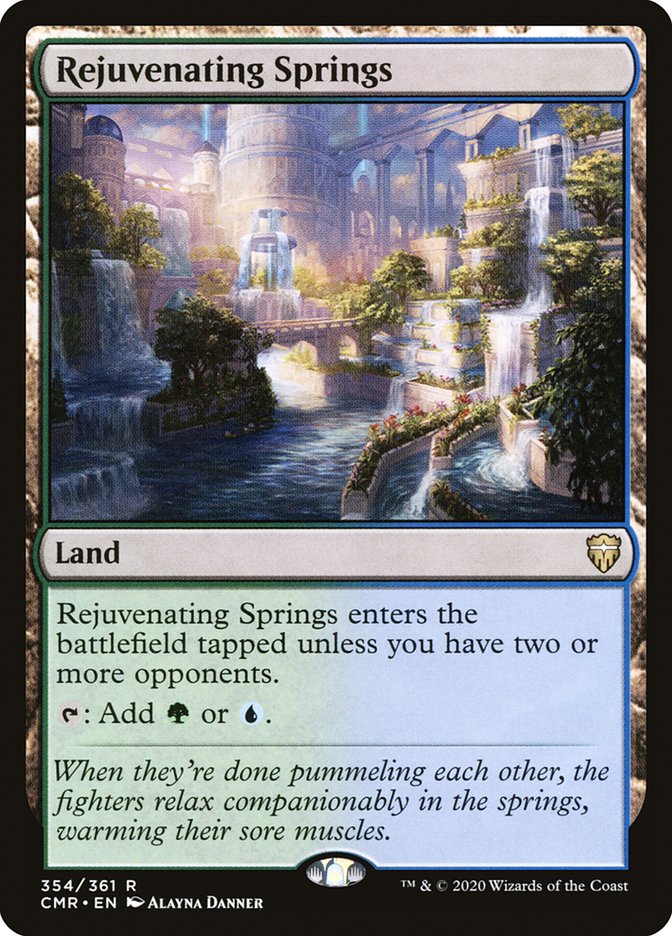 Rejuvenating Springs [Commander Legends] | The CG Realm