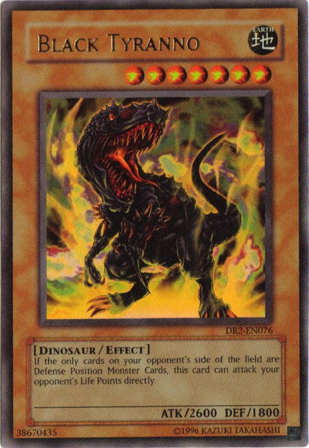 Black Tyranno [DR2-EN076] Ultra Rare | The CG Realm