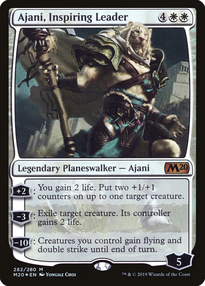 Ajani, Inspiring Leader [Core Set 2020] | The CG Realm