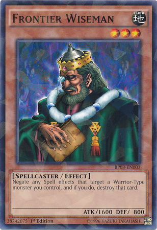 Frontier Wiseman [BP03-EN003] Shatterfoil Rare | The CG Realm