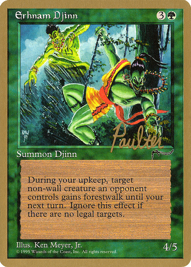 Erhnam Djinn (Preston Poulter) [Pro Tour Collector Set] | The CG Realm