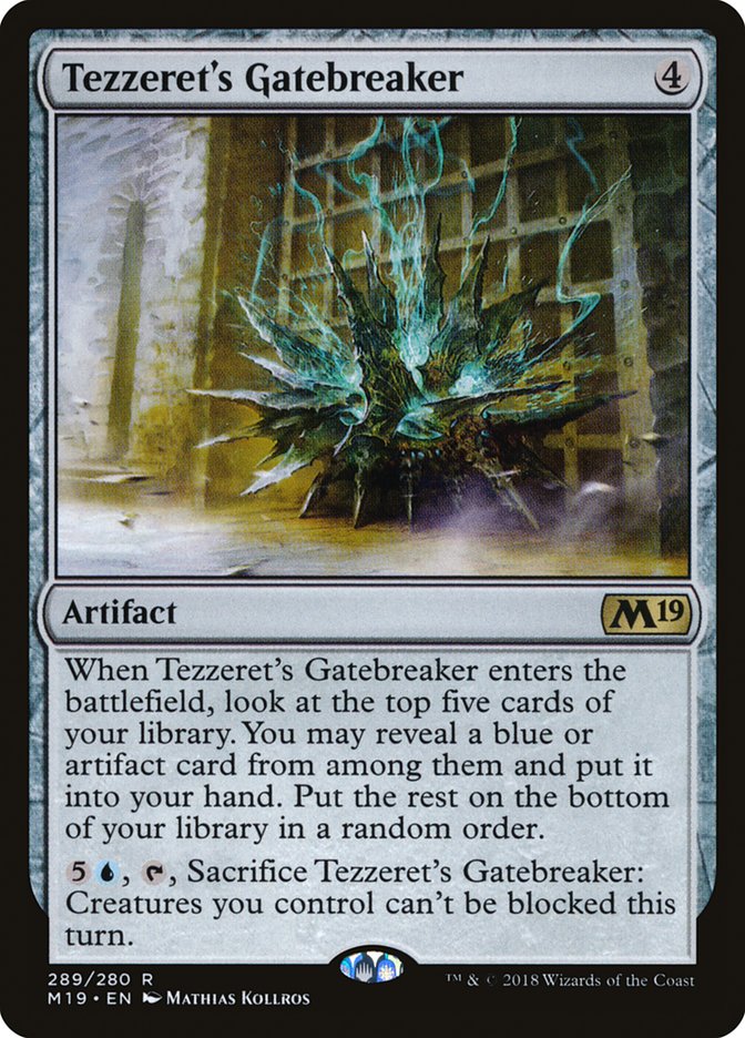 Tezzeret's Gatebreaker [Core Set 2019] | The CG Realm