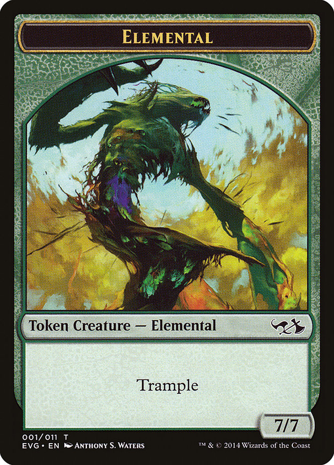 Elemental Token (Elves vs. Goblins) [Duel Decks Anthology Tokens] | The CG Realm