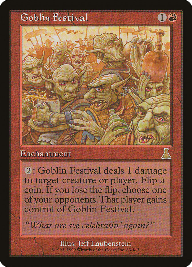 Goblin Festival [Urza's Destiny] | The CG Realm