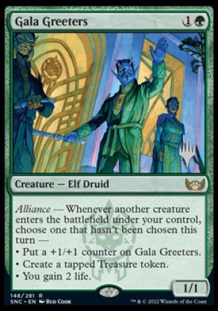 Gala Greeters (Promo Pack) [Streets of New Capenna Promos] | The CG Realm