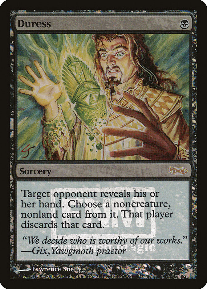 Duress [Friday Night Magic 2005] | The CG Realm