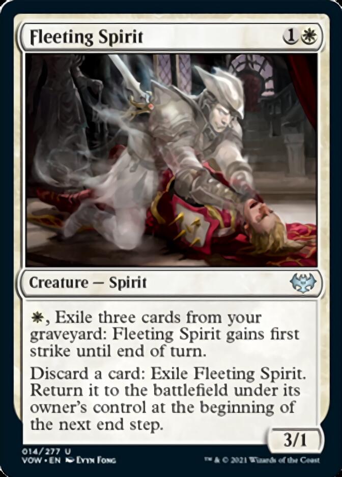 Fleeting Spirit [Innistrad: Crimson Vow] | The CG Realm