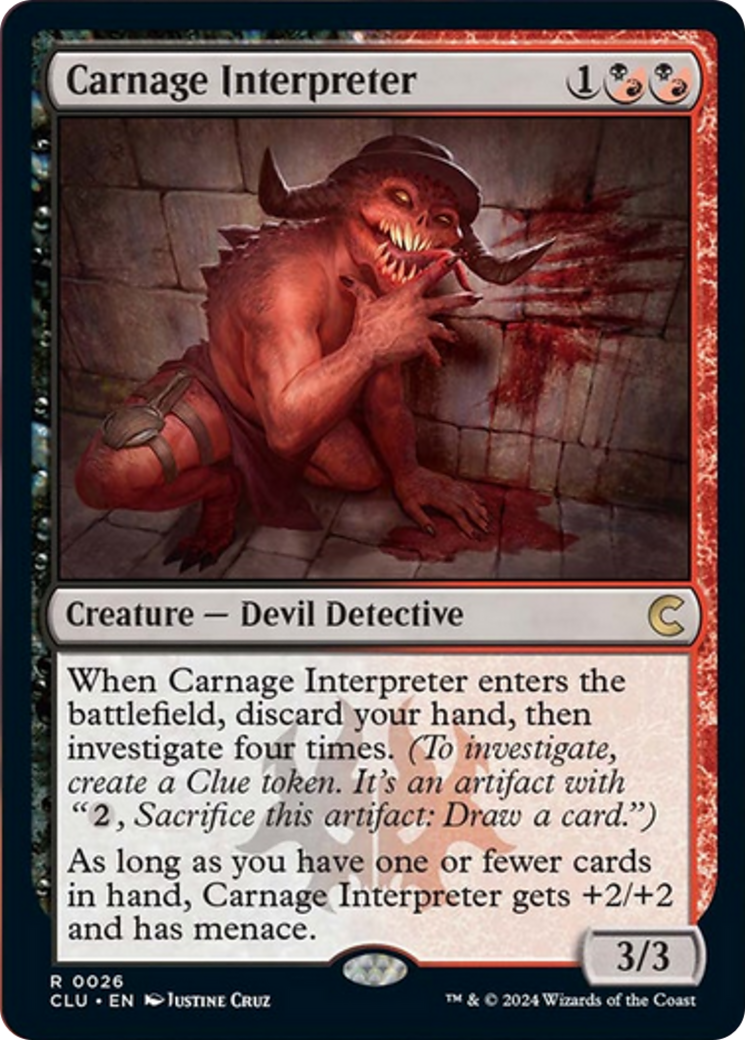 Carnage Interpreter [Ravnica: Clue Edition] | The CG Realm