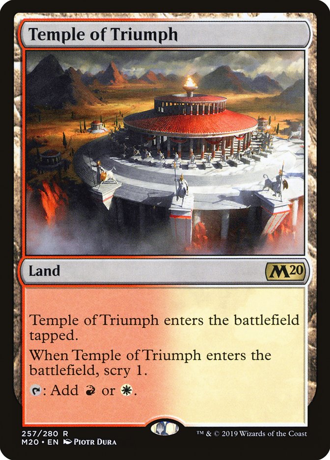 Temple of Triumph [Core Set 2020] | The CG Realm