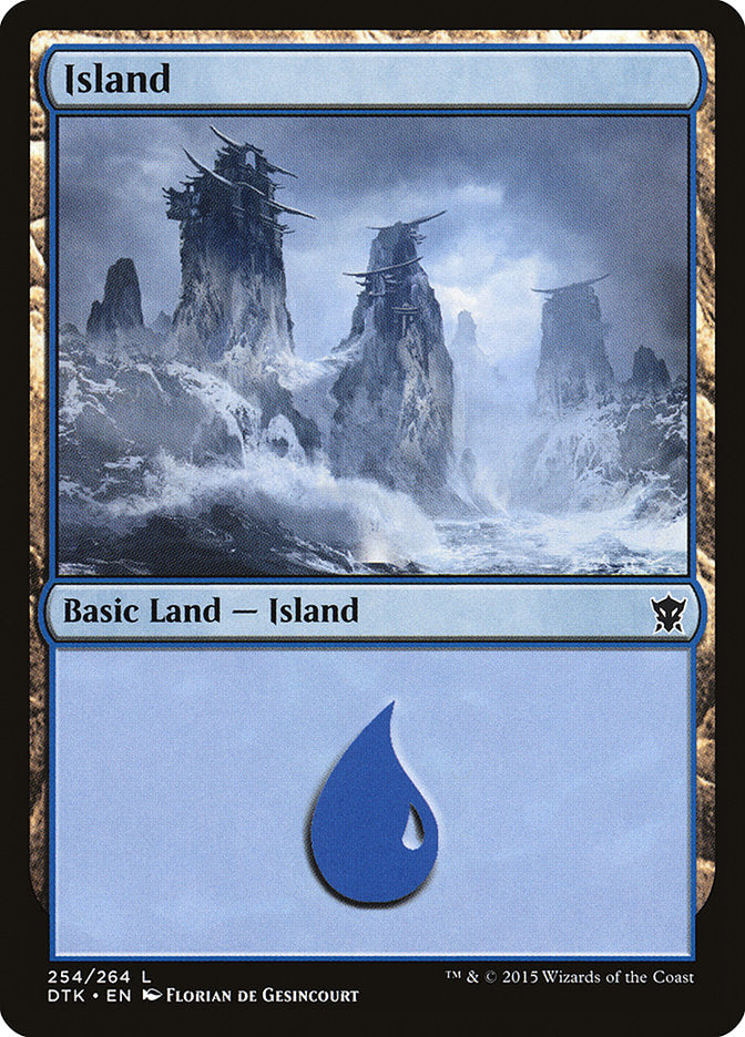 Island (254) [Dragons of Tarkir] | The CG Realm