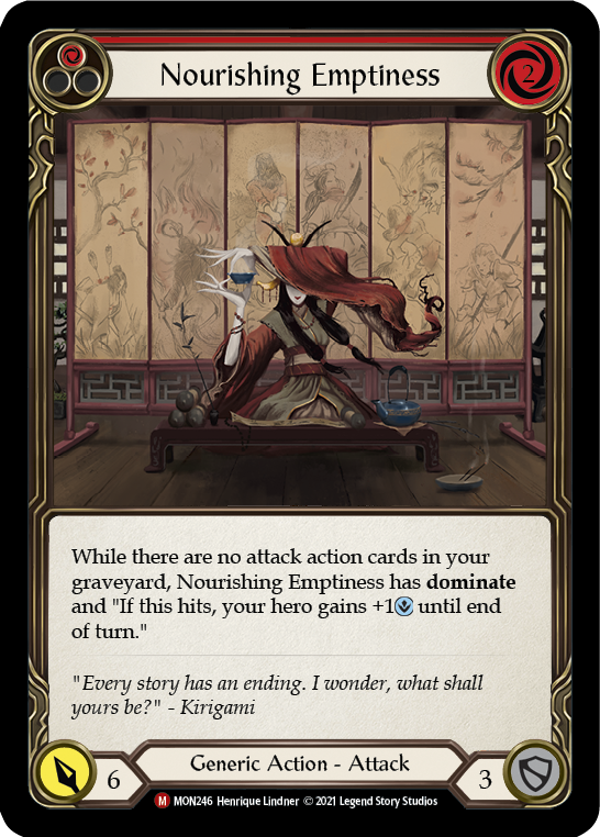 Nourishing Emptiness [MON246] (Monarch)  1st Edition Normal | The CG Realm