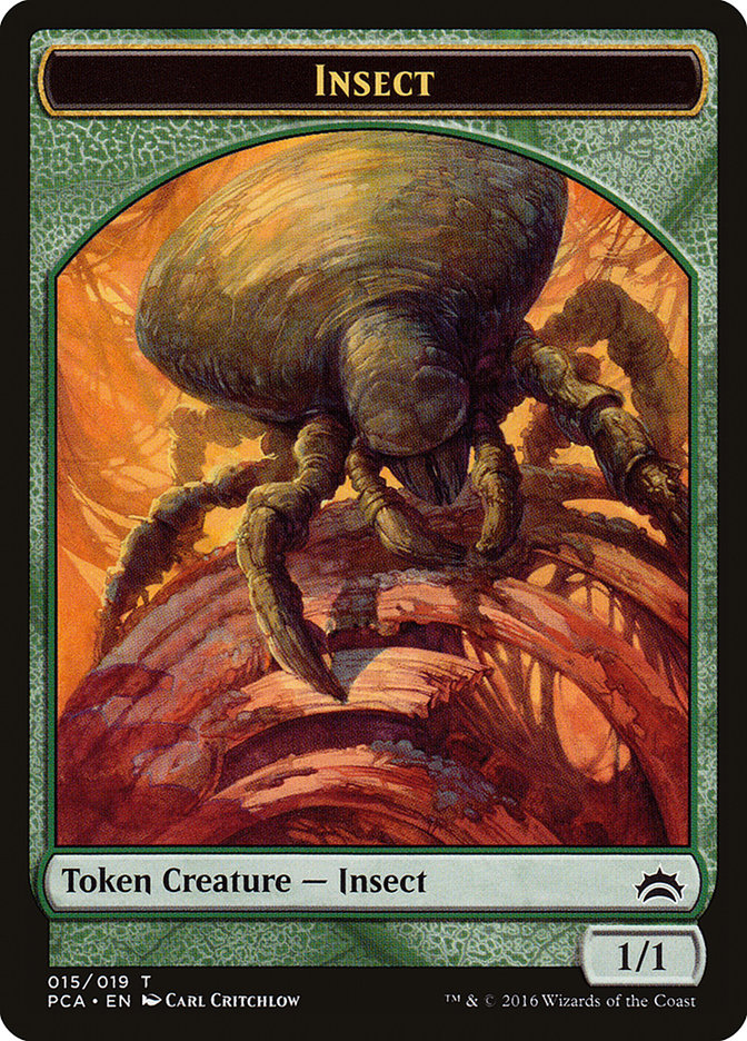 Insect Token [Planechase Anthology Tokens] | The CG Realm