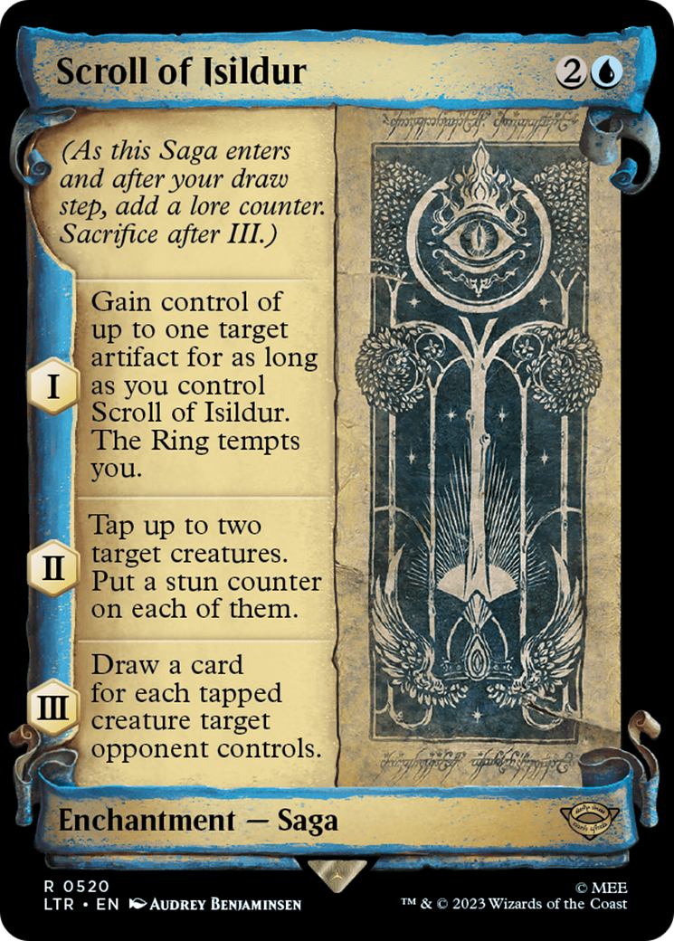 Scroll of Isildur [The Lord of the Rings: Tales of Middle-Earth Showcase Scrolls] | The CG Realm