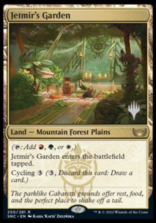 Jetmir's Garden (Promo Pack) [Streets of New Capenna Promos] | The CG Realm